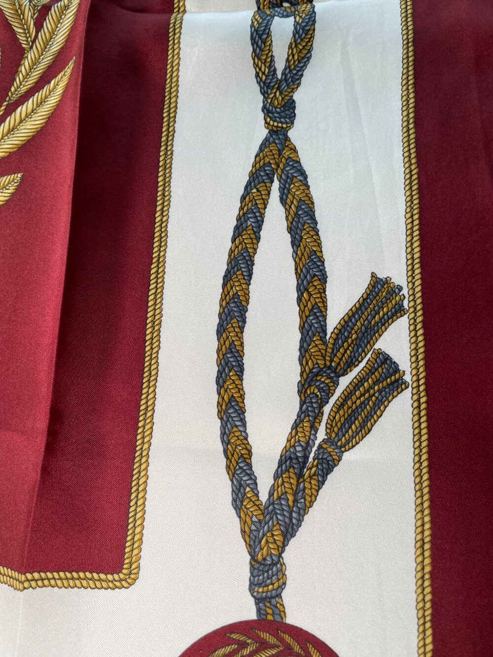 Longchamp Vintage Equestrian Silk Scarf - Picture 7 of 15